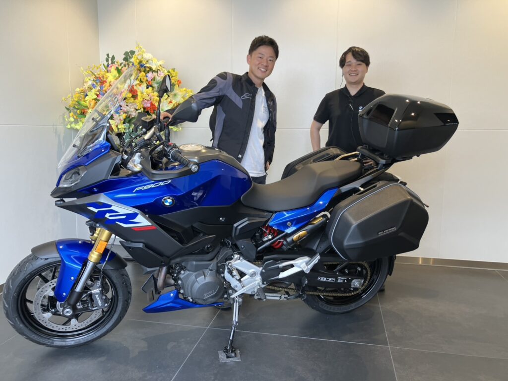 F900XRご納車おめでとうございます！【西宮店】 ｜ Motorrad Mitsuoka